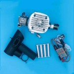 Original DLE 65CC GAS Engine Single Cylinder Two Stroke Side Exhaust 65cc for UAV Rc Airplane Gas Engine